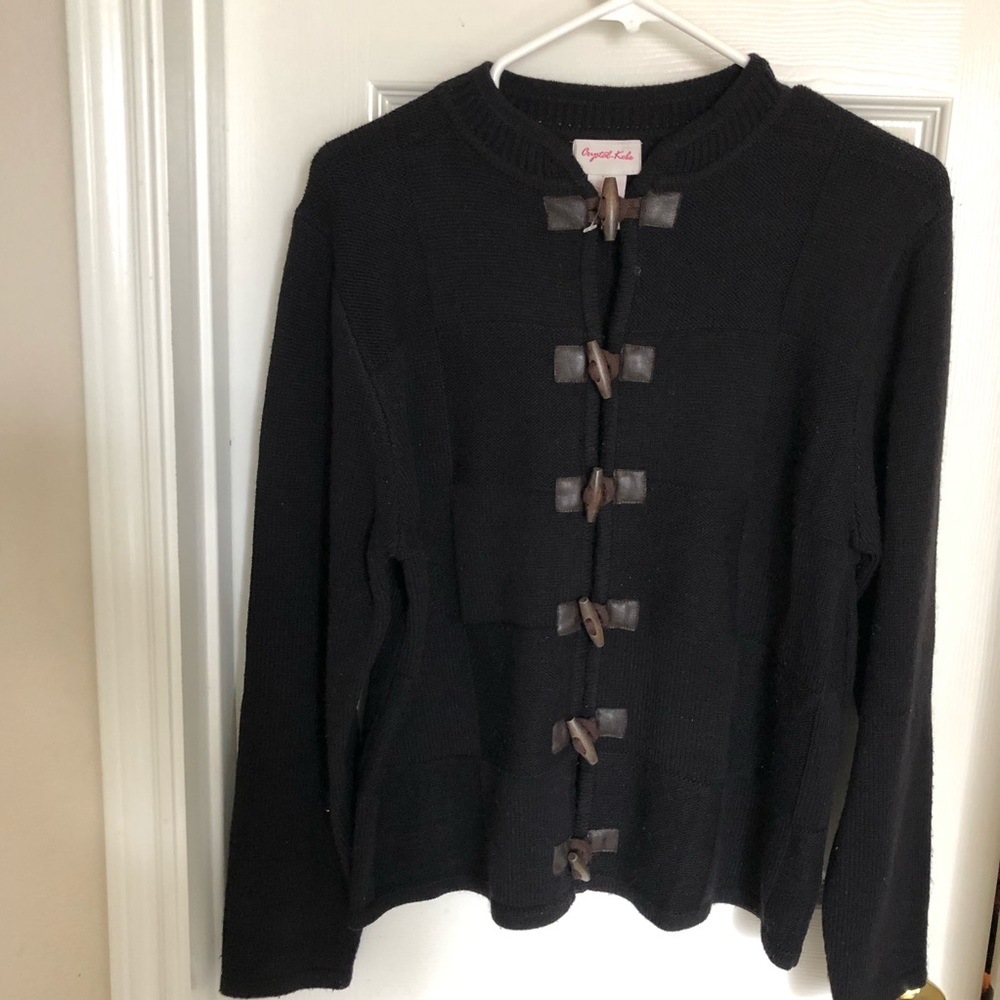 Crystal Kobe women’s cardigan sweater